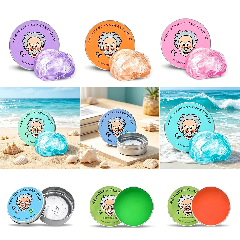 Colorful Non-Newtonian Liquid Decompression Toys Transparent Elastic Modeling Compound Non-Toxic Creative Crafts
Colorful Non-Newtonian Liquid Decompression Toys Transparent Elastic Modeling Compound Non-Toxic Creative Crafts