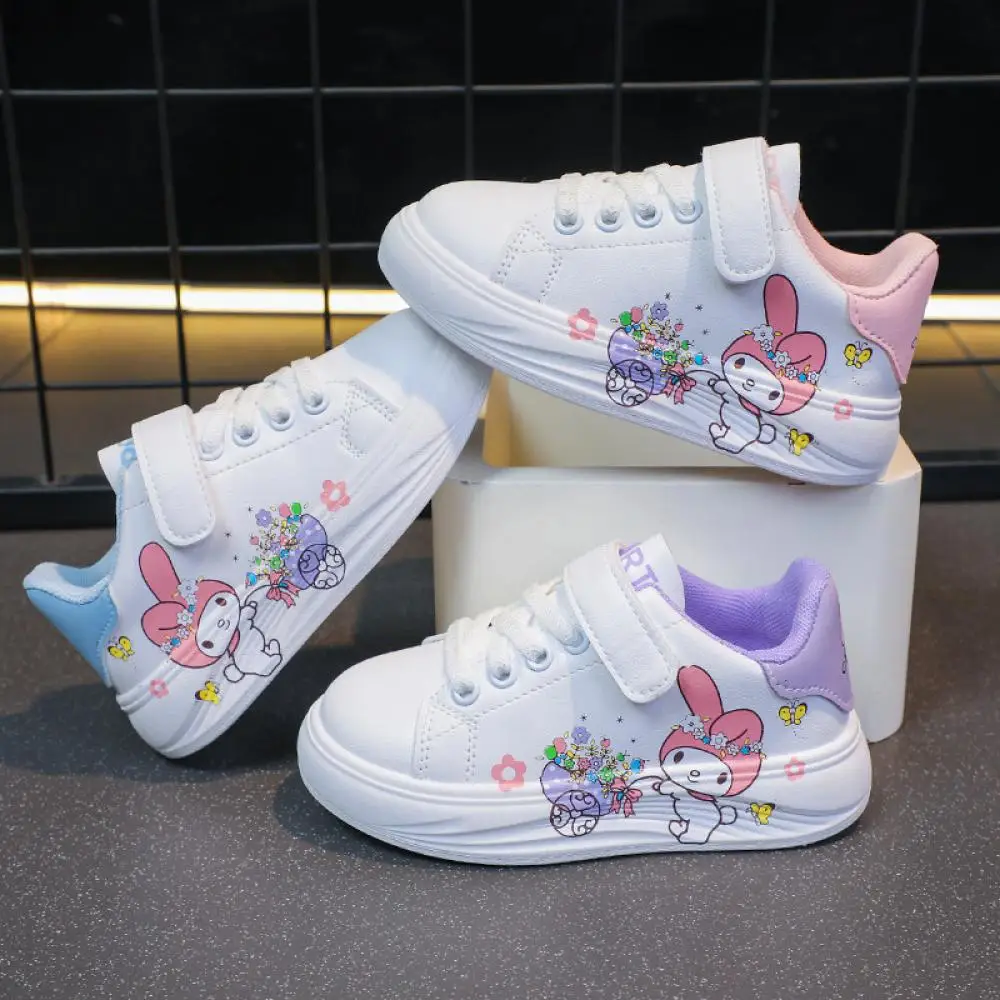 Детские туфли для доски в стиле аниме My Melody Sanrio, весенне-осенние студенческие кроссовки с героями мультфильмов, милые детские повседневные туфли для девочек с принтом
Детские туфли для доски в стиле аниме My Melody Sanrio, весенне-осенние студенческие кроссовки с героями мультфильмов, милые детские повседневные туфли для девочек с принтом