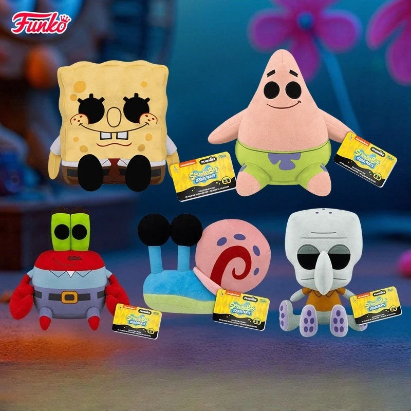 Funko Pop Genuine Spongebob Patrick Star Mr. Crab Squidward Little Snail Plush Doll Ornament Doll Boy Birthday Gift
Funko Pop Genuine Spongebob Patrick Star Mr. Crab Squidward Little Snail Plush Doll Ornament Doll Boy Birthday Gift