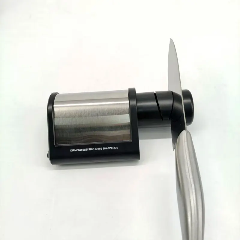 Professional Electric Knife Sharpener with Removable Diamond Grinding Head Quick Sharpening Tool for Kitchen & Woodworking
Professional Electric Knife Sharpener with Removable Diamond Grinding Head Quick Sharpening Tool for Kitchen & Woodworking
