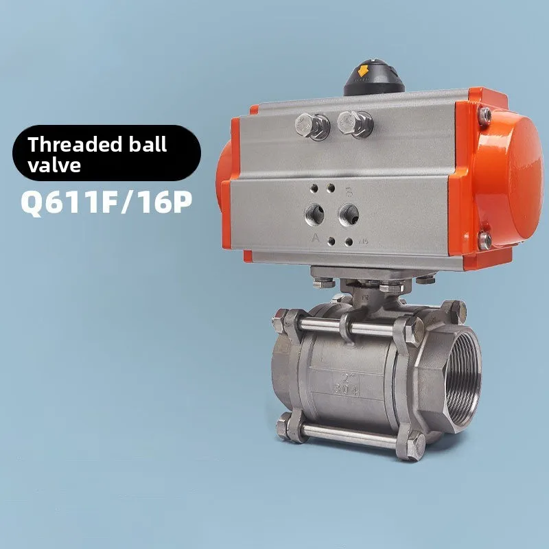 DN8 DN10 DN15 DN20 DN25 DN32 DN40 DN50 Three Piece Pneumatic Ball Valve With High PlatformDouble Acting Cylinder
DN8 DN10 DN15 DN20 DN25 DN32 DN40 DN50 Three Piece Pneumatic Ball Valve With High PlatformDouble Acting Cylinder