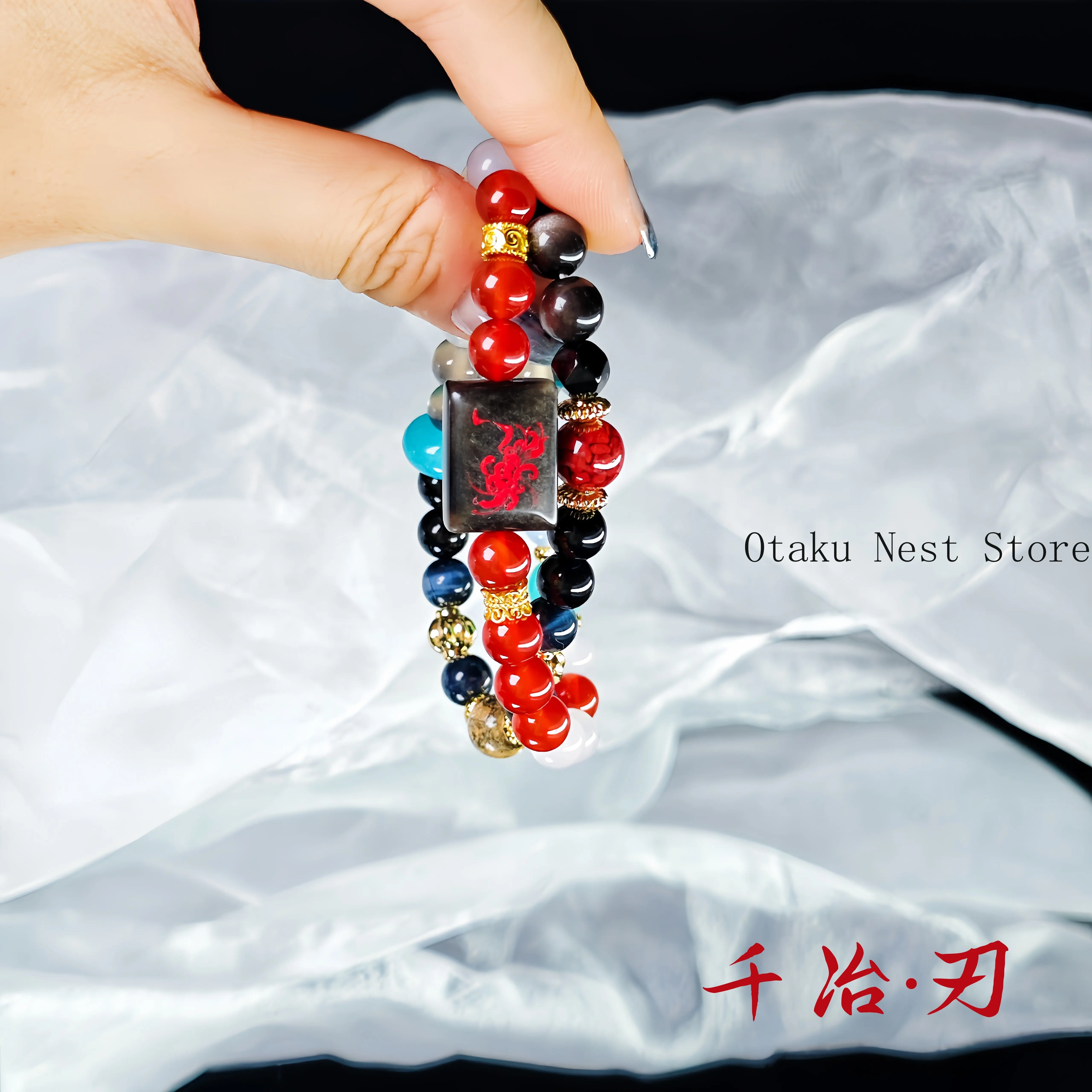 Anime Honkai:Star Rail Mortenax Blade Handmade Cosplay Props Double Loop Design Bracelets Hand Chain Accessories Gift Xmas
Anime Honkai:Star Rail Mortenax Blade Handmade Cosplay Props Double Loop Design Bracelets Hand Chain Accessories Gift Xmas