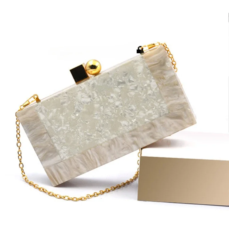Marbling Acrylic Evening Bags Box Clutch Purse Luxury Handbags Women Bgas Designer Shoulder Crossbody Bags Banquet Sac A Main
Marbling Acrylic Evening Bags Box Clutch Purse Luxury Handbags Women Bgas Designer Shoulder Crossbody Bags Banquet Sac A Main
