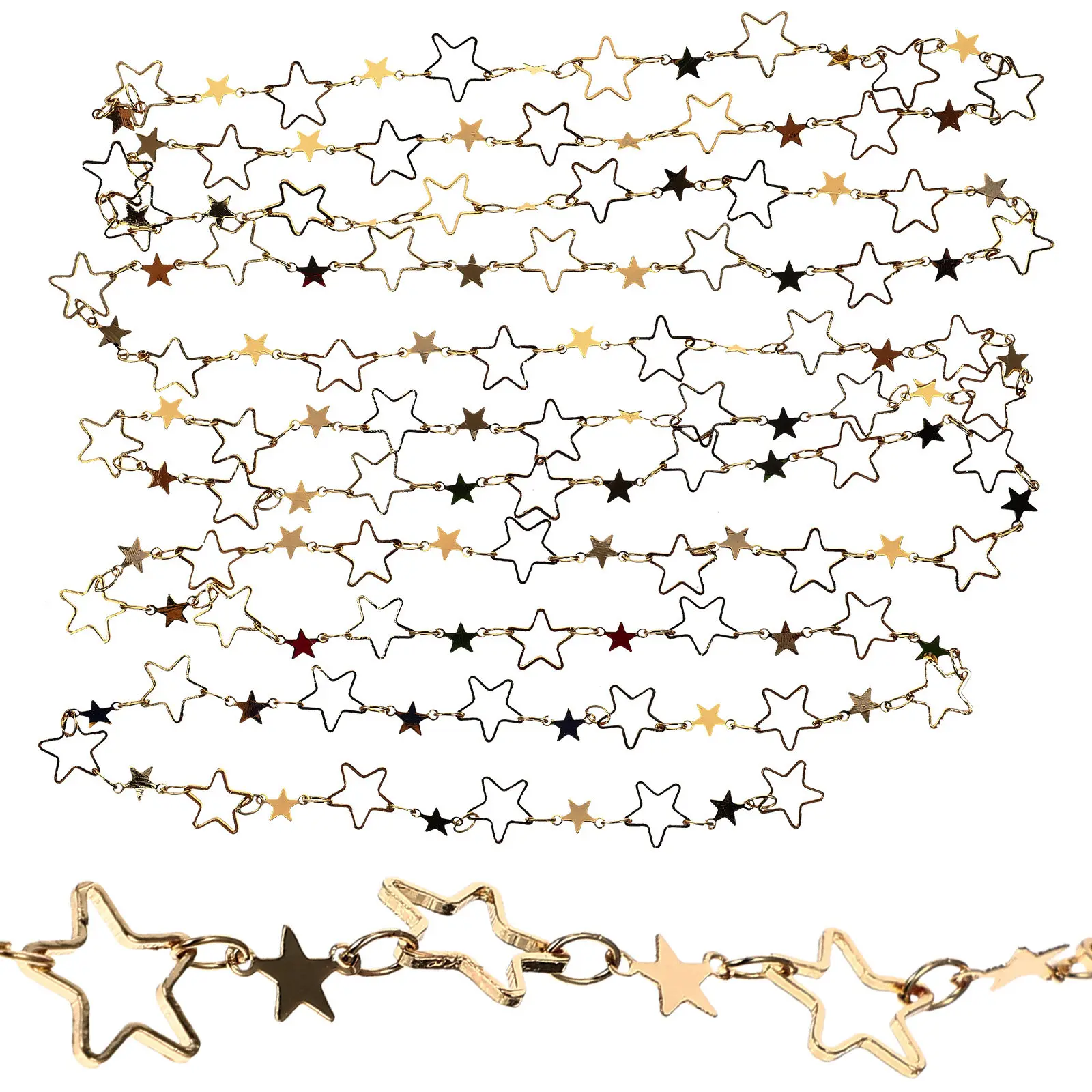 Комплектующие для изготовления цепочек своими руками: для ожерелий, браслетов, подвесок, украшений для одежды и сумок, декоративных цепочек для рукоделия
Комплектующие для изготовления цепочек своими руками: для ожерелий, браслетов, подвесок, украшений для одежды и сумок, декоративных цепочек для рукоделия