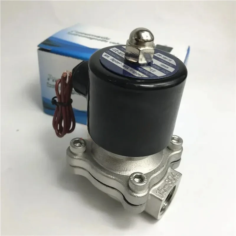 2 шт. 2W200-20B электромагнитный клапан из нержавеющей стали DN20, устойчивый к коррозии, нормально закрытый водяной клапан 3/4 6 точек
2 шт. 2W200-20B электромагнитный клапан из нержавеющей стали DN20, устойчивый к коррозии, нормально закрытый водяной клапан 3/4 6 точек
