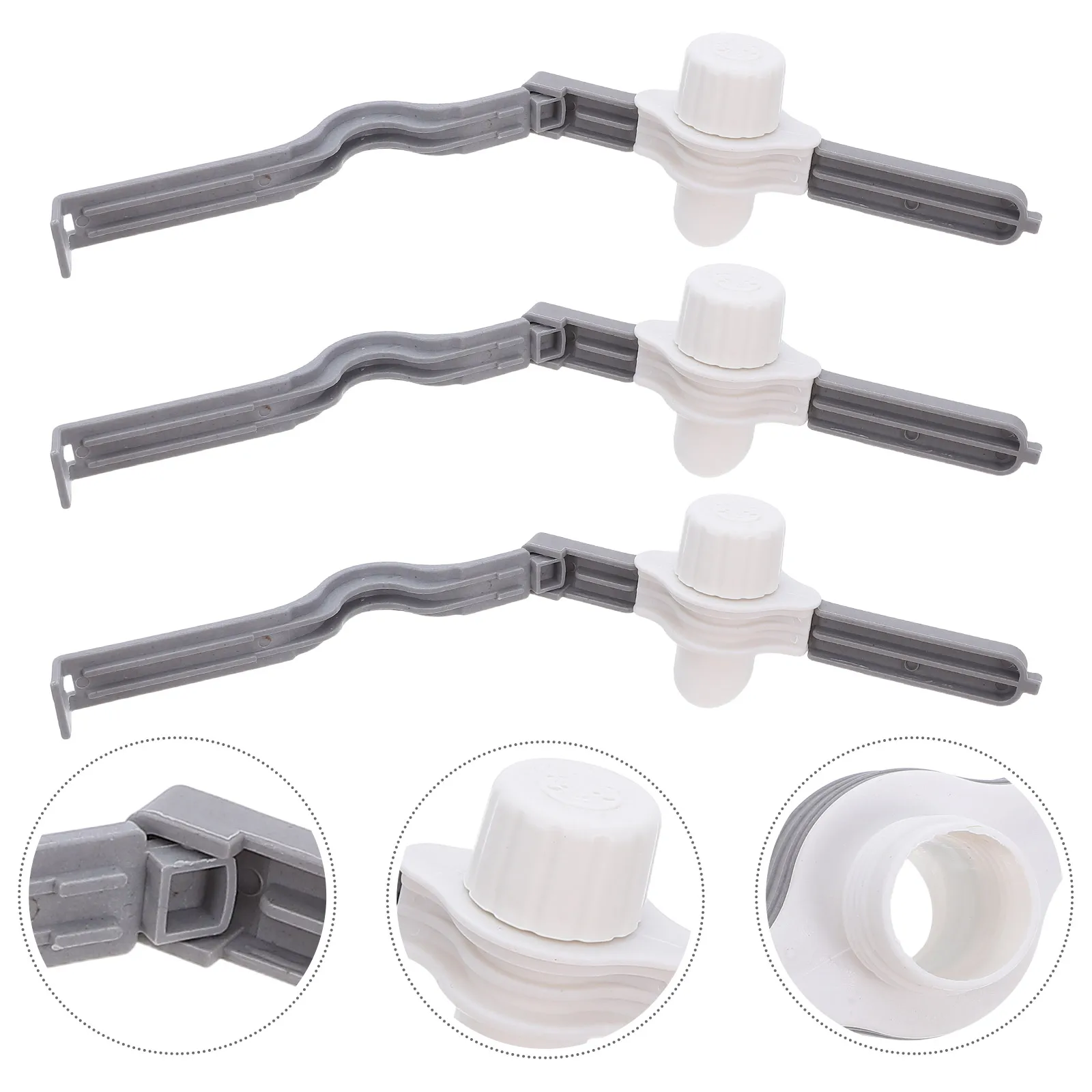 3pcs Sealing Clamp Food Storage Bags Clips Household Preservation Tight PP Snack Large Diameter Port Ring Powerful Seal Keep 
3pcs Sealing Clamp Food Storage Bags Clips Household Preservation Tight PP Snack Large Diameter Port Ring Powerful Seal Keep