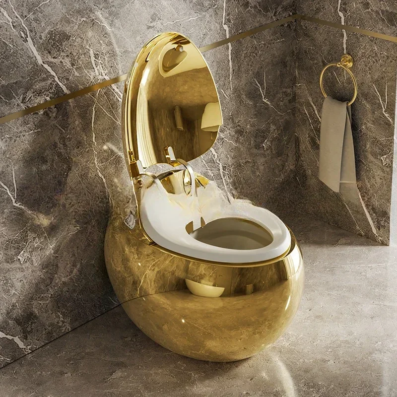 Fully automatic integrated smart toilet, local tyrant golden toilet, villa hotel clubhouse personalized egg-shaped smart toilet
Fully automatic integrated smart toilet, local tyrant golden toilet, villa hotel clubhouse personalized egg-shaped smart toilet