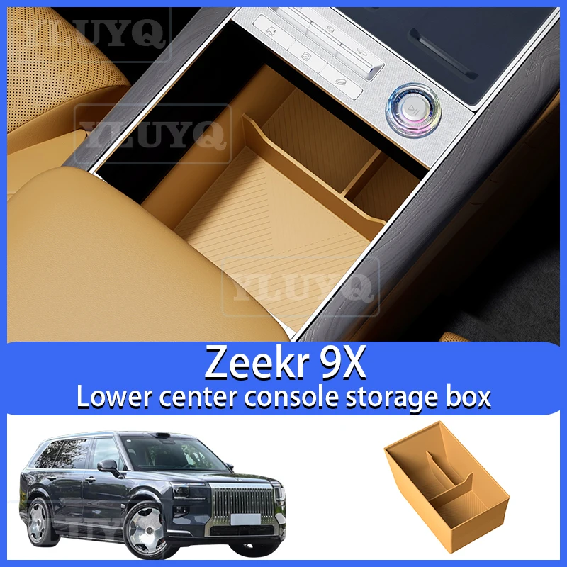 ZEEKR 9X Lower Center Console Storage Box Silicone Divider Organizer Interior Accessories
ZEEKR 9X Lower Center Console Storage Box Silicone Divider Organizer Interior Accessories