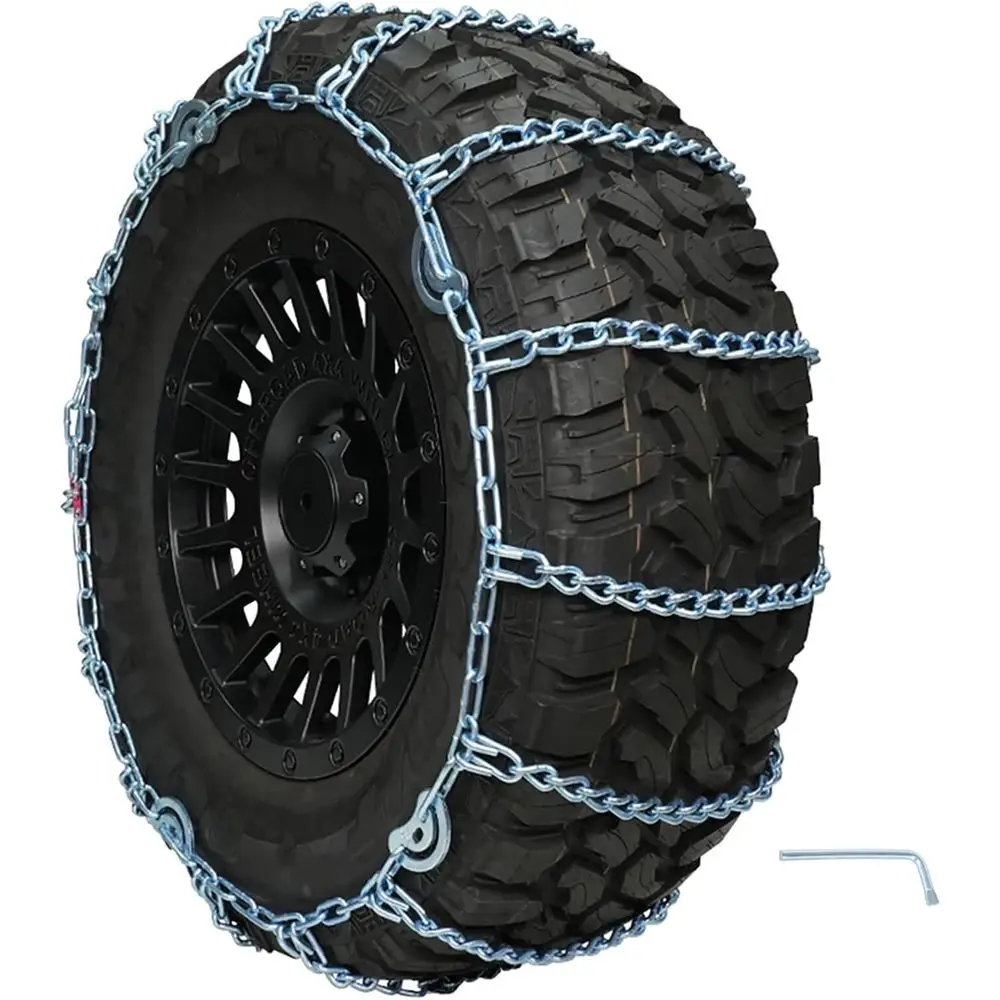 Car Snow Chains, Emergency Traction for Tires 275/70-16, 265/70-17, 285/65-17, 285/70-17, 275/65-18, 265/70-18, 255/60-20, 275/6
Car Snow Chains, Emergency Traction for Tires 275/70-16, 265/70-17, 285/65-17, 285/70-17, 275/65-18, 265/70-18, 255/60-20, 275/6
