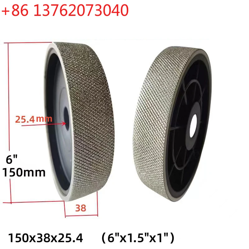 Diamond Grinding Wheel 6"x1.5"x1" Embossed Grooved Knurled Sharp Wear-resistant 150x38x25.4mm Holes Polishing Wheel
Diamond Grinding Wheel 6"x1.5"x1" Embossed Grooved Knurled Sharp Wear-resistant 150x38x25.4mm Holes Polishing Wheel