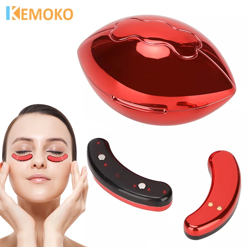 EMS Micro-current Eye Care Device Eye Massager Led Red Light Reduce Anti-Wrinkle Dark Circles Lines Swelling Relieve Fatigue
EMS Micro-current Eye Care Device Eye Massager Led Red Light Reduce Anti-Wrinkle Dark Circles Lines Swelling Relieve Fatigue