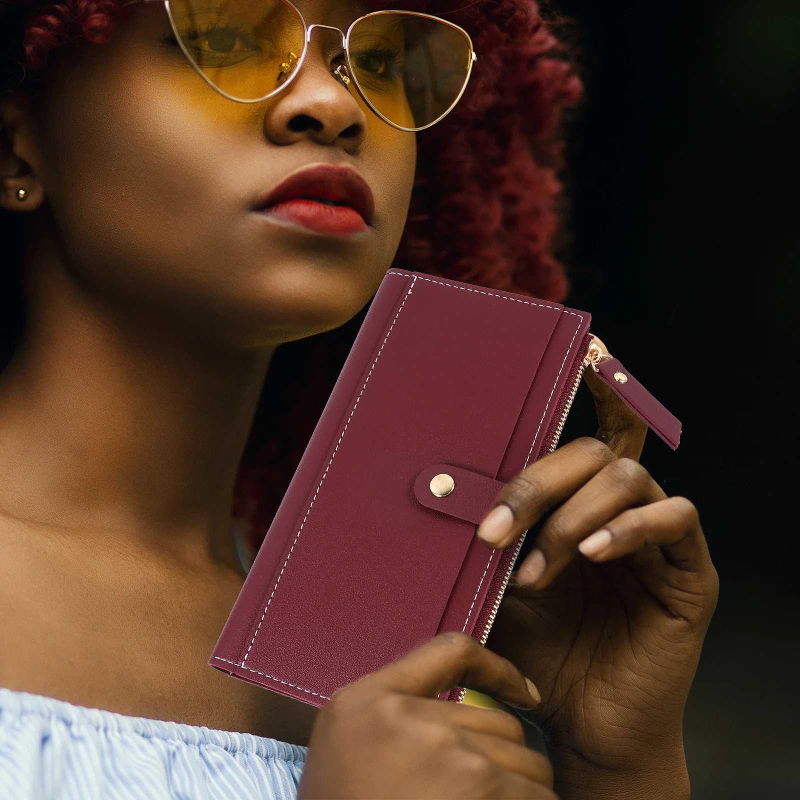 1Pcs Multifunctional Card Wallet Durable PU Coin Purse Small Folding Women Long Wallet Travel Storage Organizer Fashionable Gift
1Pcs Multifunctional Card Wallet Durable PU Coin Purse Small Folding Women Long Wallet Travel Storage Organizer Fashionable Gift