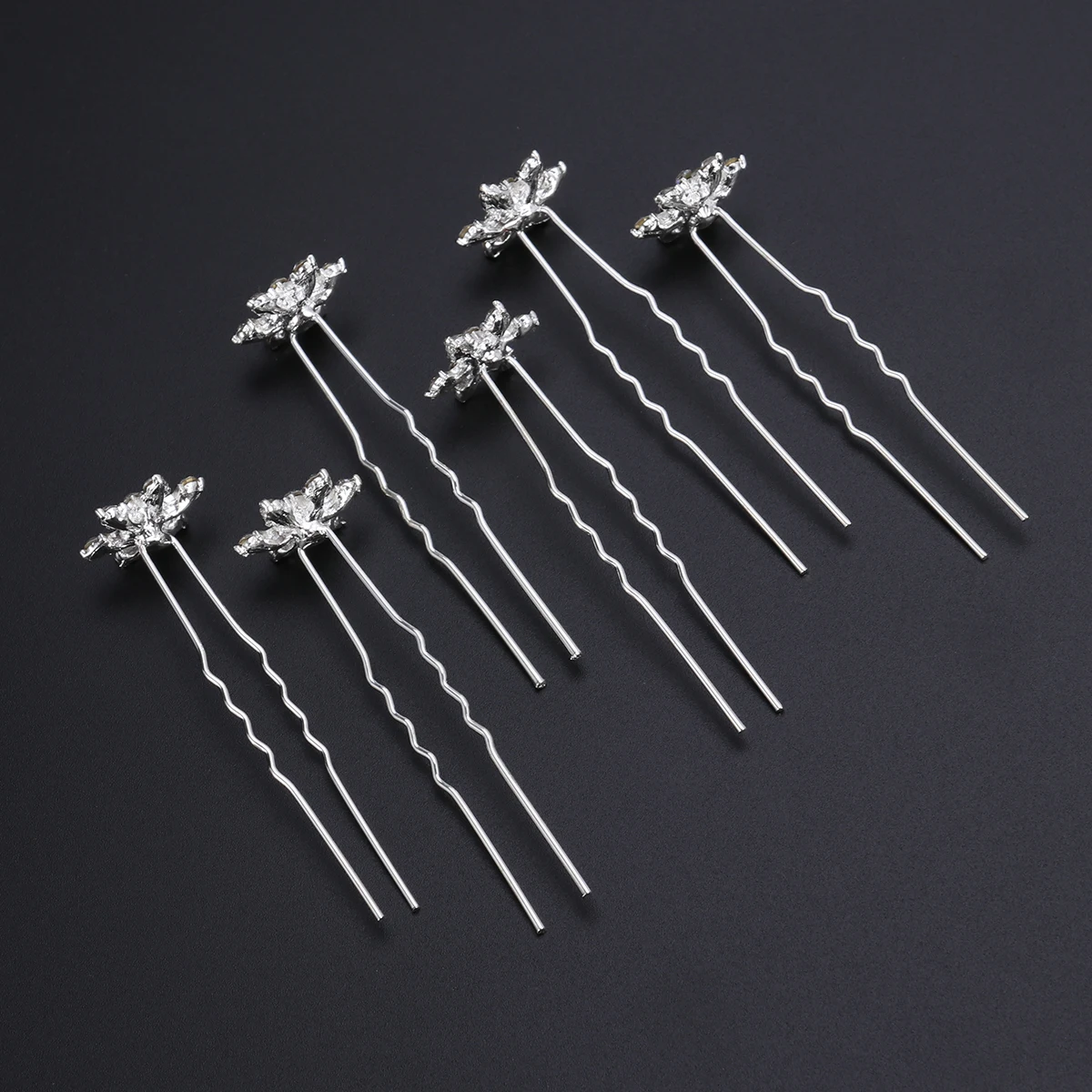 Women Hair Clips U Shaped Snowflake Rhinestone Hairpin Crystal Pearl Accessory for Bridal Durable Hard Alloy White 
Women Hair Clips U Shaped Snowflake Rhinestone Hairpin Crystal Pearl Accessory for Bridal Durable Hard Alloy White