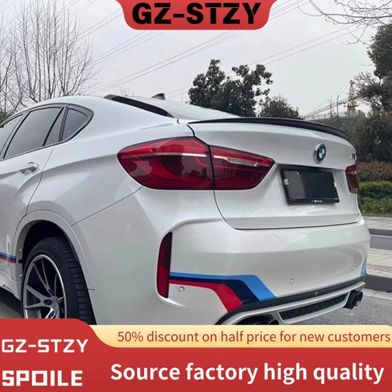 Спойлер для BMW X6 E71, спойлер из углеродного волокна для BMW X6 2008-2013, спойлер на заднее крыло багажника
Спойлер для BMW X6 E71, спойлер из углеродного волокна для BMW X6 2008-2013, спойлер на заднее крыло багажника