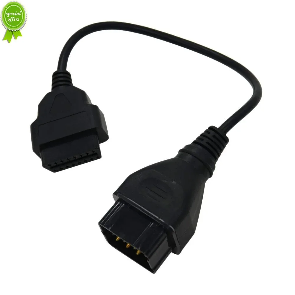 New Arrival For Re-nault 12 Pin To OBD 2 16 Pin Interface Female Extension Cable Auto Adapter Diagnostic Tool Connector
New Arrival For Re-nault 12 Pin To OBD 2 16 Pin Interface Female Extension Cable Auto Adapter Diagnostic Tool Connector