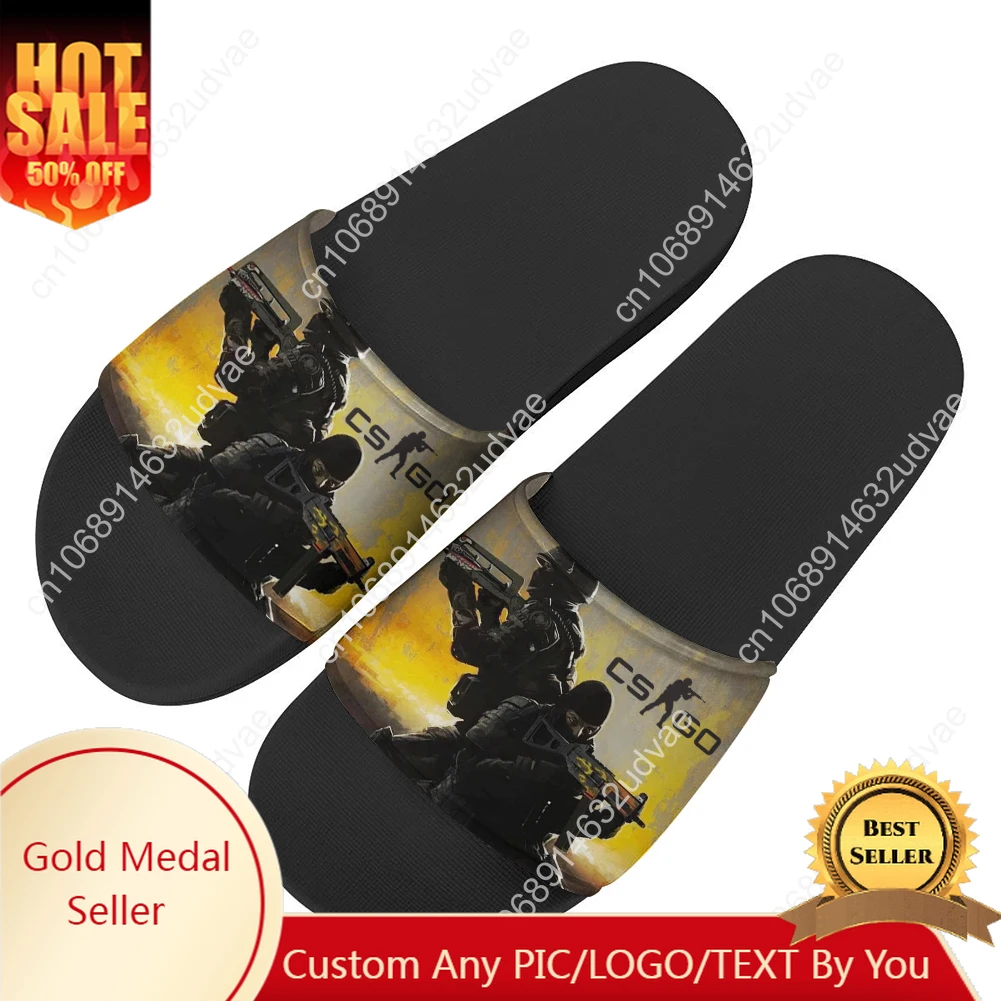 Counter Strike Global Offensive Sandals Home Slippers Water Shoes Men Women Teenagers Children Bathroom Custom Made Slipper
Counter Strike Global Offensive Sandals Home Slippers Water Shoes Men Women Teenagers Children Bathroom Custom Made Slipper