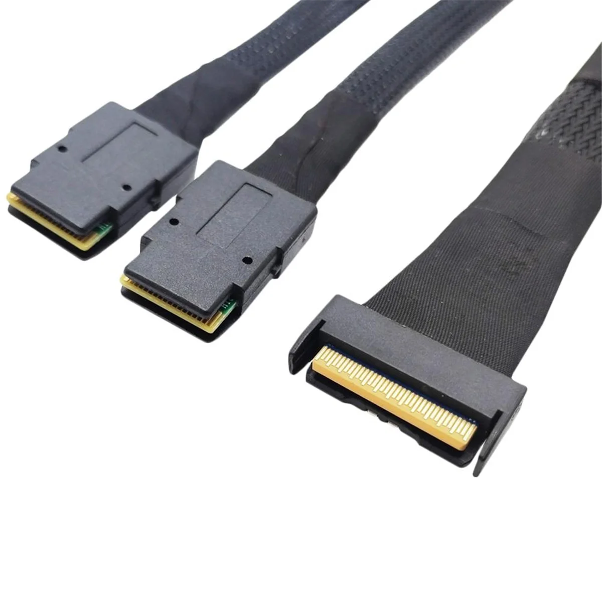 A71Z MClO X8 MCIO 8i(74P) на двойной кабель SFF-8087 Кабель-адаптер сервера PCIE5.0 Соединительный кабель Адаптер сервера Серверный кабель
A71Z MClO X8 MCIO 8i(74P) на двойной кабель SFF-8087 Кабель-адаптер сервера PCIE5.0 Соединительный кабель Адаптер сервера Серверный кабель