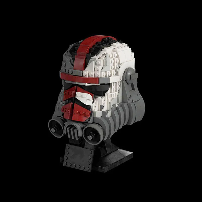 839PCS Star Battle Bad Batch Helmet - HUNTER Model Moc Collector's Edition Building Blocks DIYTechnic Toy Creative Gift for Kids
839PCS Star Battle Bad Batch Helmet - HUNTER Model Moc Collector's Edition Building Blocks DIYTechnic Toy Creative Gift for Kids