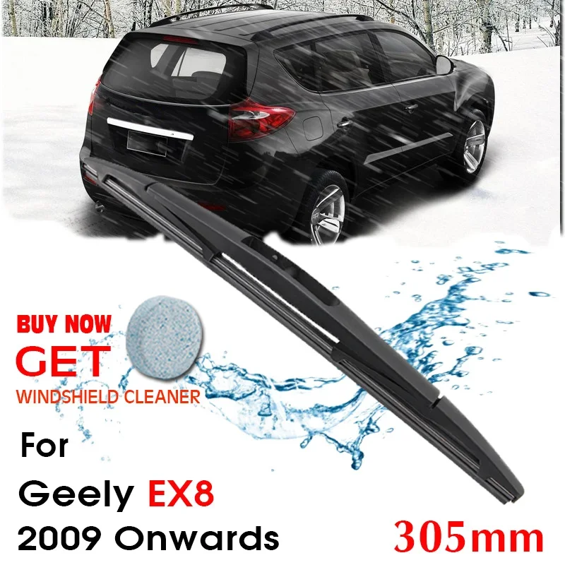Car Wiper blade Rear Back Window Windscreen Windshield Wipers For Geely EX8 Hatchback 305mm 2009 Onwards Auto Accessories
Car Wiper blade Rear Back Window Windscreen Windshield Wipers For Geely EX8 Hatchback 305mm 2009 Onwards Auto Accessories