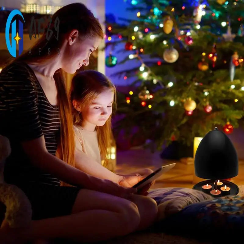 AF89-Tea Light Candle Heater Metal Black Tea Light Candle Room Heater Heat Tea Light Stove For Home Office
AF89-Tea Light Candle Heater Metal Black Tea Light Candle Room Heater Heat Tea Light Stove For Home Office