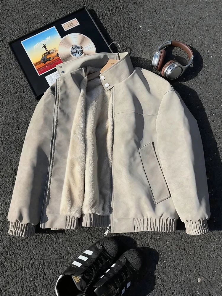 E Байкерская кожаная куртка мужская зимняя Thiened Fce с воротником-стойкой мотоциклетная куртка ветрозащитная водонепроницаемая хлопковая куртка
E Байкерская кожаная куртка мужская зимняя Thiened Fce с воротником-стойкой мотоциклетная куртка ветрозащитная водонепроницаемая хлопковая куртка