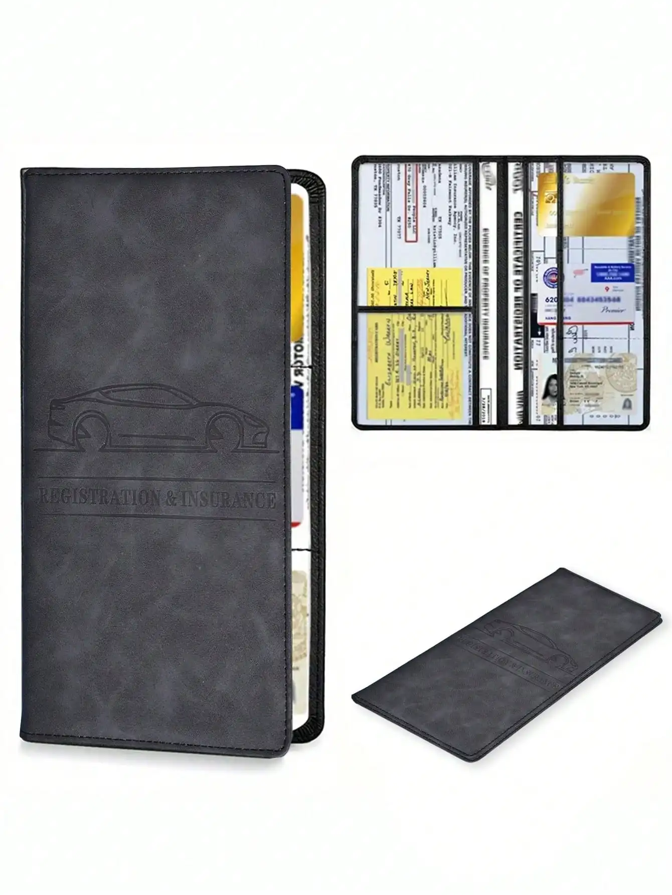 Universal Car Document Holder Portable License Insurance Card Storage Case Practical Glove Box Organizer Stylish Interior Accessory For All Vehicle Users
Universal Car Document Holder Portable License Insurance Card Storage Case Practical Glove Box Organizer Stylish Interior Accessory For All Vehicle Users