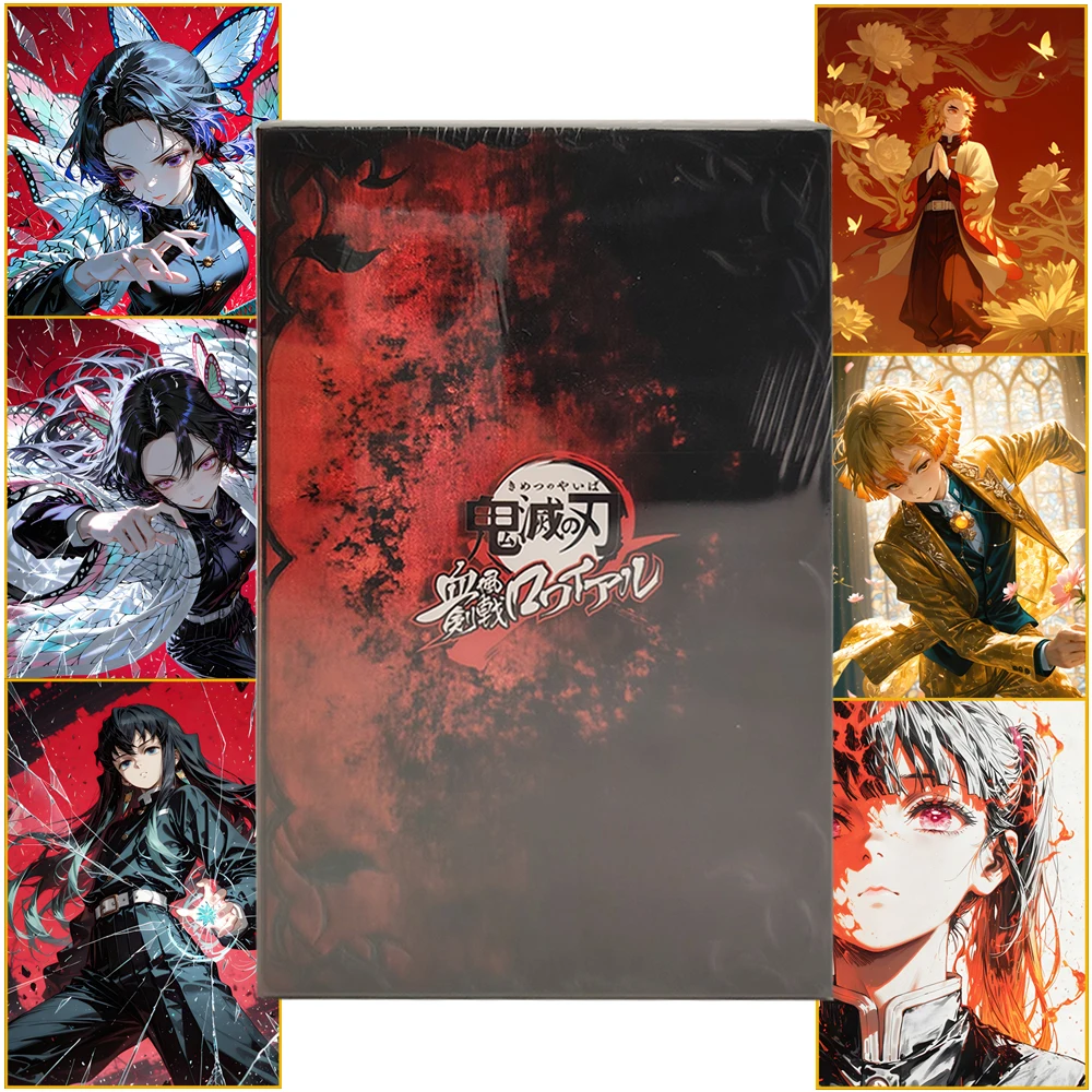Demon Slayer Exquisite Color Paper Cards Classic Fantasy Battle Anime Popular Protagonist High Quality Card Partys Desktop Toys
Demon Slayer Exquisite Color Paper Cards Classic Fantasy Battle Anime Popular Protagonist High Quality Card Partys Desktop Toys