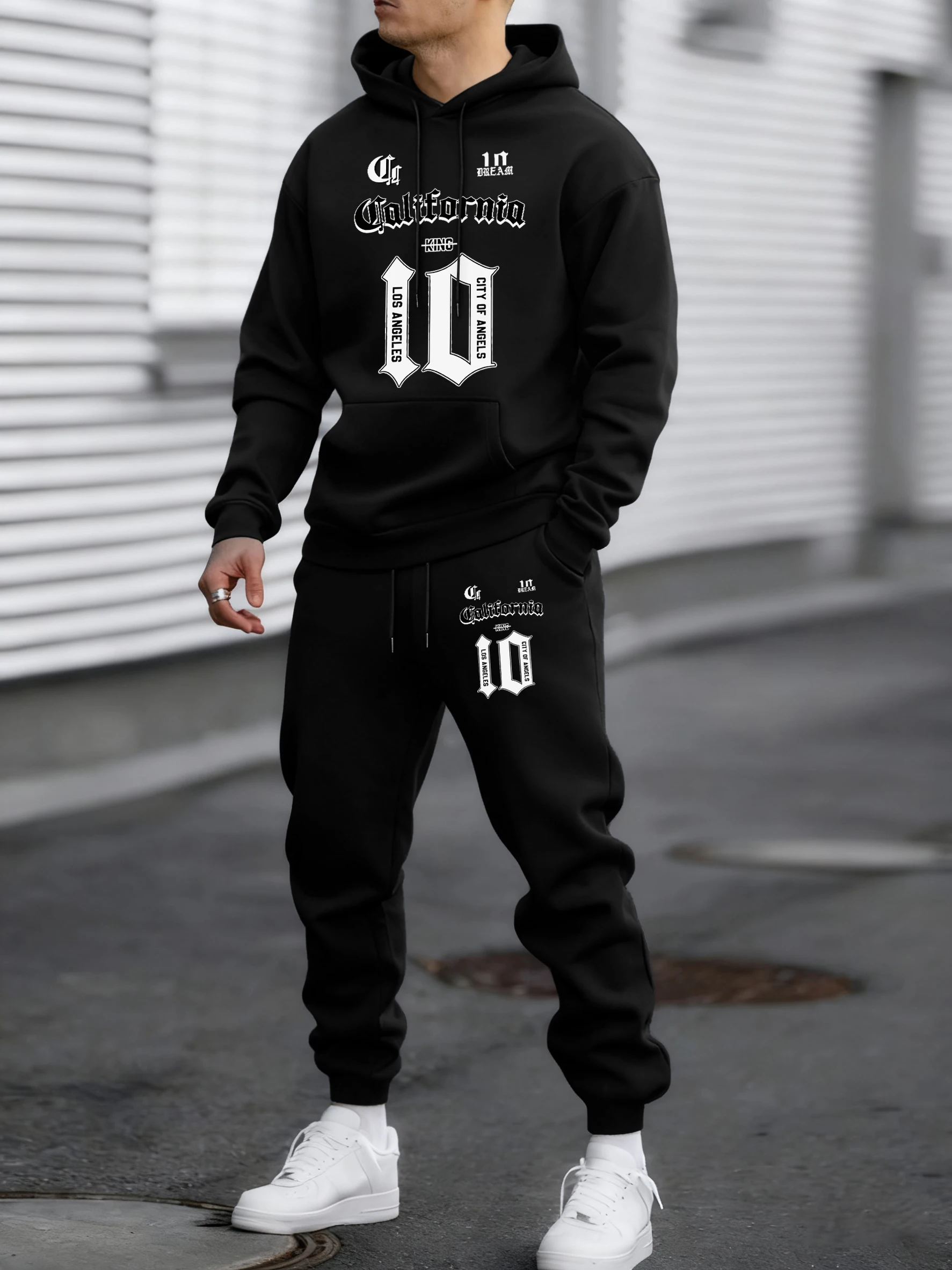 California Los Angeles Number 10 Print Fleece Soft Man Hoodies Long Pants Sets Warm Jogging Britches Basics All-Match Sportswear
California Los Angeles Number 10 Print Fleece Soft Man Hoodies Long Pants Sets Warm Jogging Britches Basics All-Match Sportswear