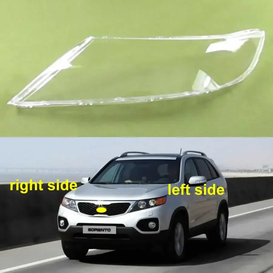 For Kia Sorento 2009 2010 2011 2012 Headlight Cover Lampshade Head Lamp Headlamp Shell Lens Plexiglass Auto Replacement Parts
For Kia Sorento 2009 2010 2011 2012 Headlight Cover Lampshade Head Lamp Headlamp Shell Lens Plexiglass Auto Replacement Parts