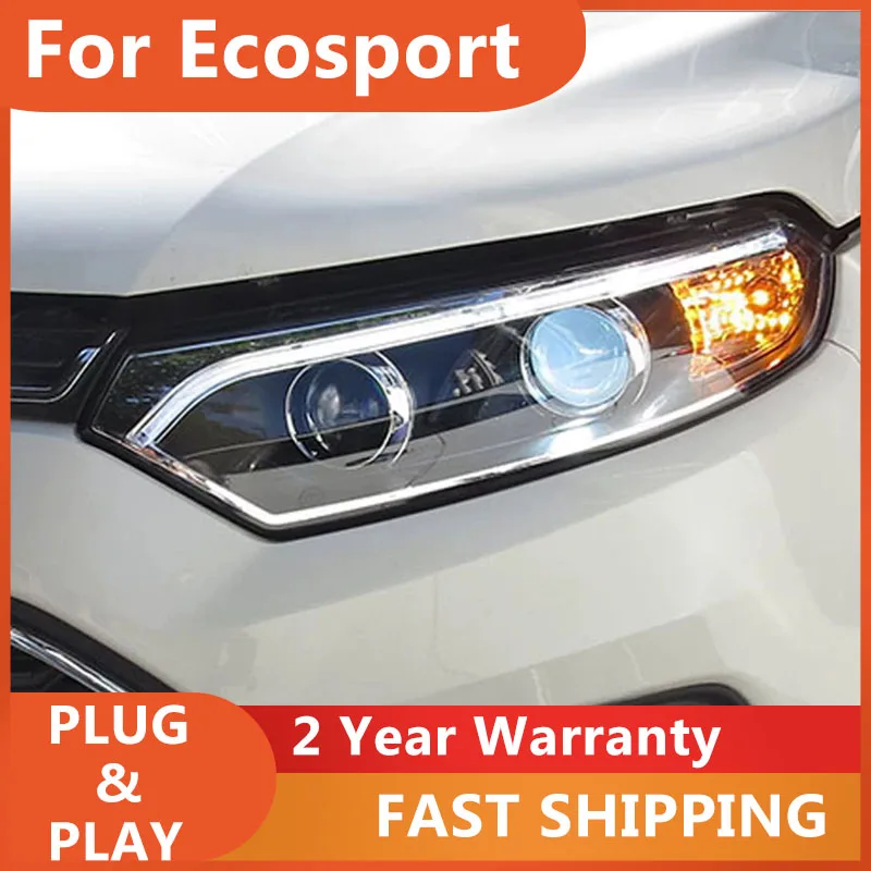 Car Accessories for Ford Ecosport Headlamp 2013–2017 Ecosport Headlight DRL Turn Signal Low High Beam Projector Lens
Car Accessories for Ford Ecosport Headlamp 2013–2017 Ecosport Headlight DRL Turn Signal Low High Beam Projector Lens