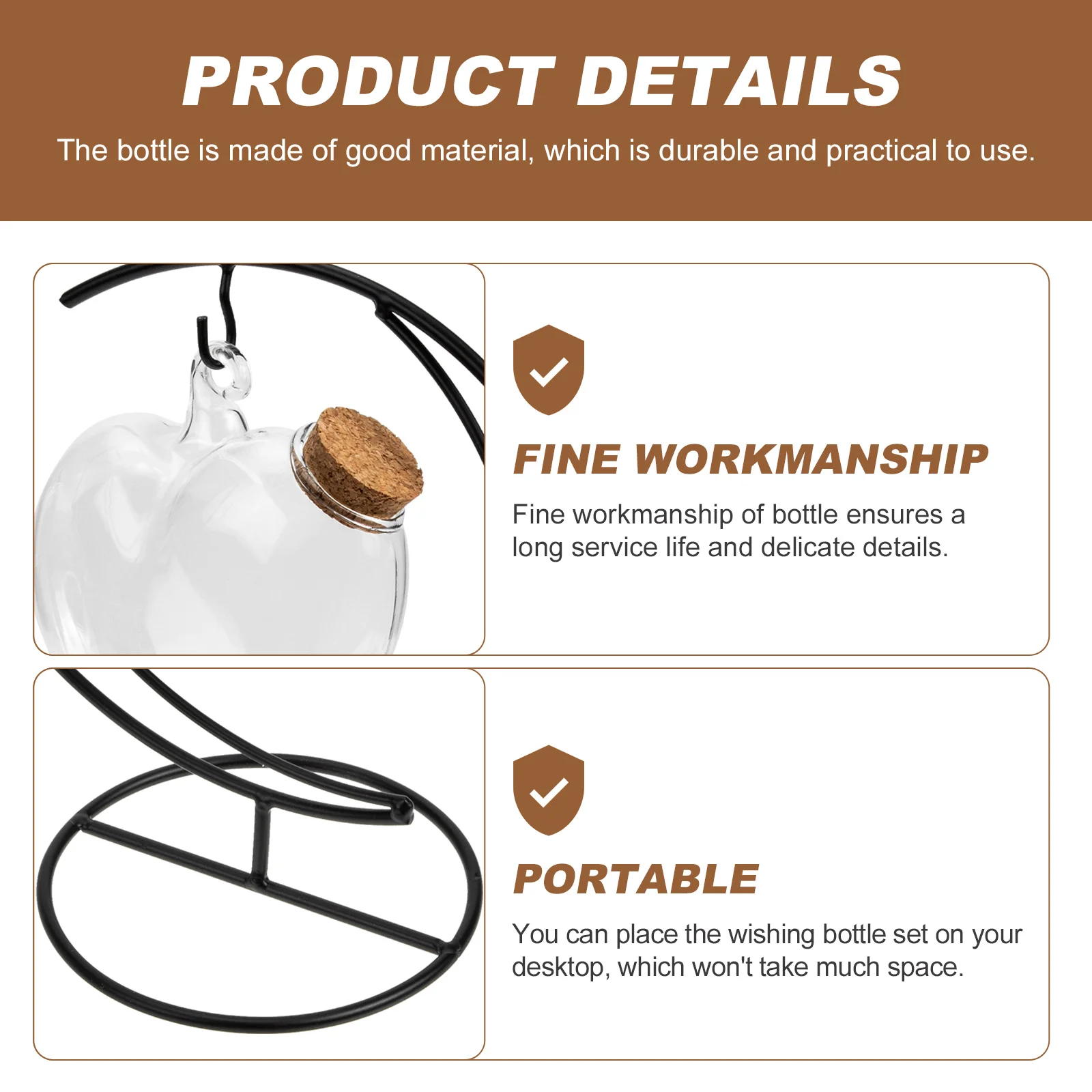 1Set Heart Shaped Container with Lid Wishing Bottle for DIY Landscape Bottle Decorative Plants Container Origami Star Jar
1Set Heart Shaped Container with Lid Wishing Bottle for DIY Landscape Bottle Decorative Plants Container Origami Star Jar