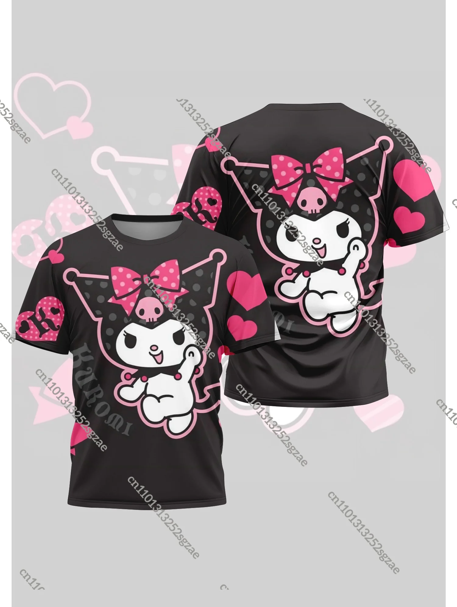 Playful Summer Vibes: Girls' Sanrio Kuromi Cute Cartoon Character | Ultra-Comfortable Breathable Cotton Kids Shirt 2025
Playful Summer Vibes: Girls' Sanrio Kuromi Cute Cartoon Character | Ultra-Comfortable Breathable Cotton Kids Shirt 2025