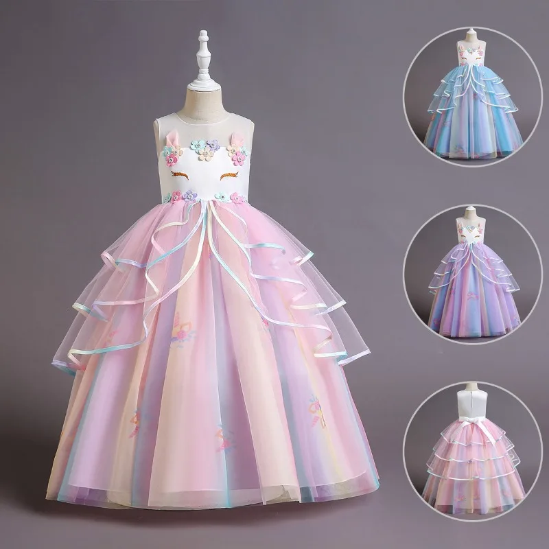 Sweet Style Girls' Dresses Children's Princess Dresses Unicorn Flower Girl's Anniversary Festival Children's Dresses
Sweet Style Girls' Dresses Children's Princess Dresses Unicorn Flower Girl's Anniversary Festival Children's Dresses