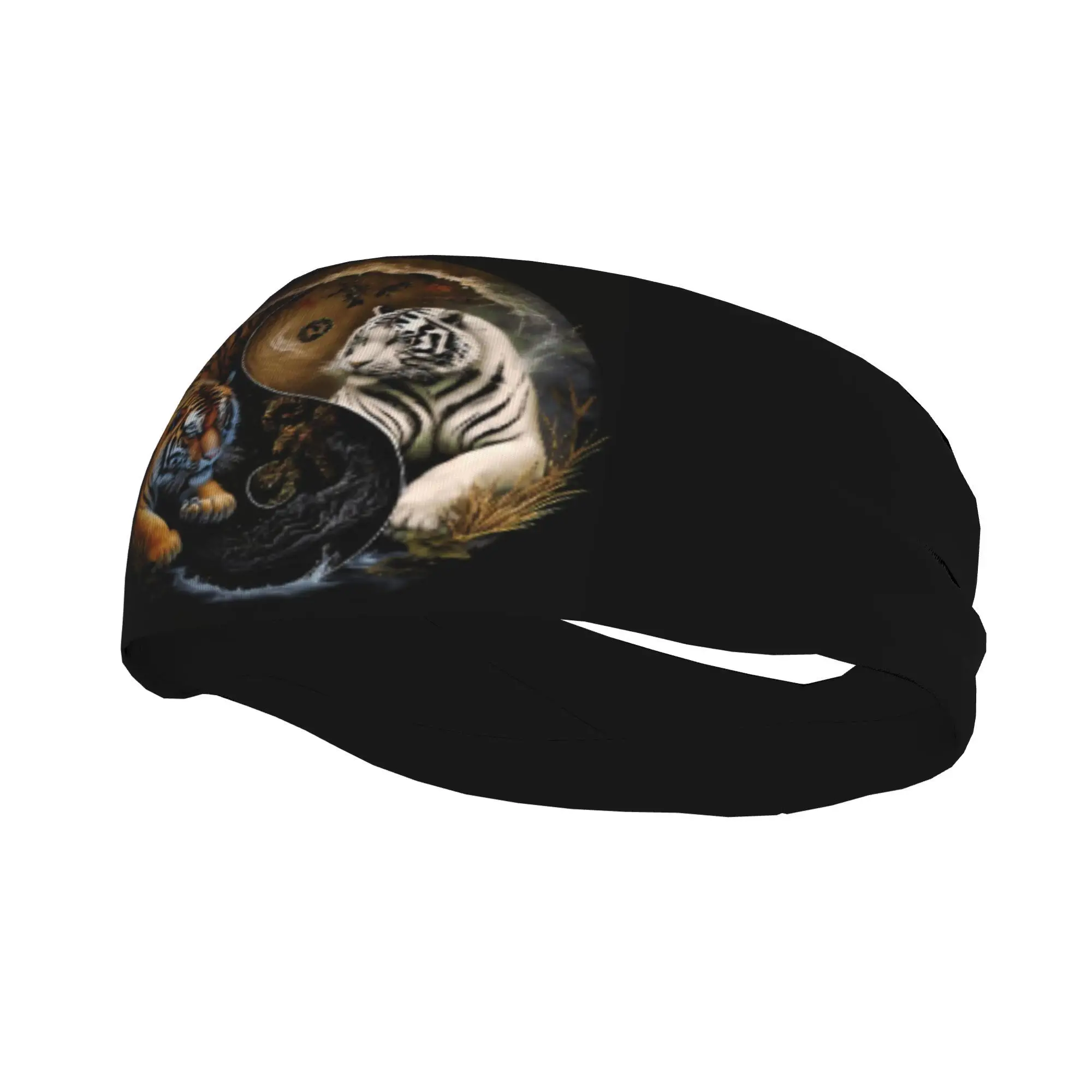 Tiger Yin Yang Sports Headband Yin Yang Symbol Martial Arts with Tiger Patterns YinYang Color Balance Hair Band for Gym
Tiger Yin Yang Sports Headband Yin Yang Symbol Martial Arts with Tiger Patterns YinYang Color Balance Hair Band for Gym