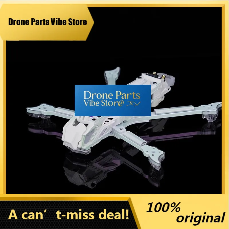 DronePTJRC J5 V2 5Inch Carbon Fiber FPV Frame Compatible O4 Pro AirUnit /White Purple Gradient /Bluetooth Custom Setting Light E
DronePTJRC J5 V2 5Inch Carbon Fiber FPV Frame Compatible O4 Pro AirUnit /White Purple Gradient /Bluetooth Custom Setting Light E