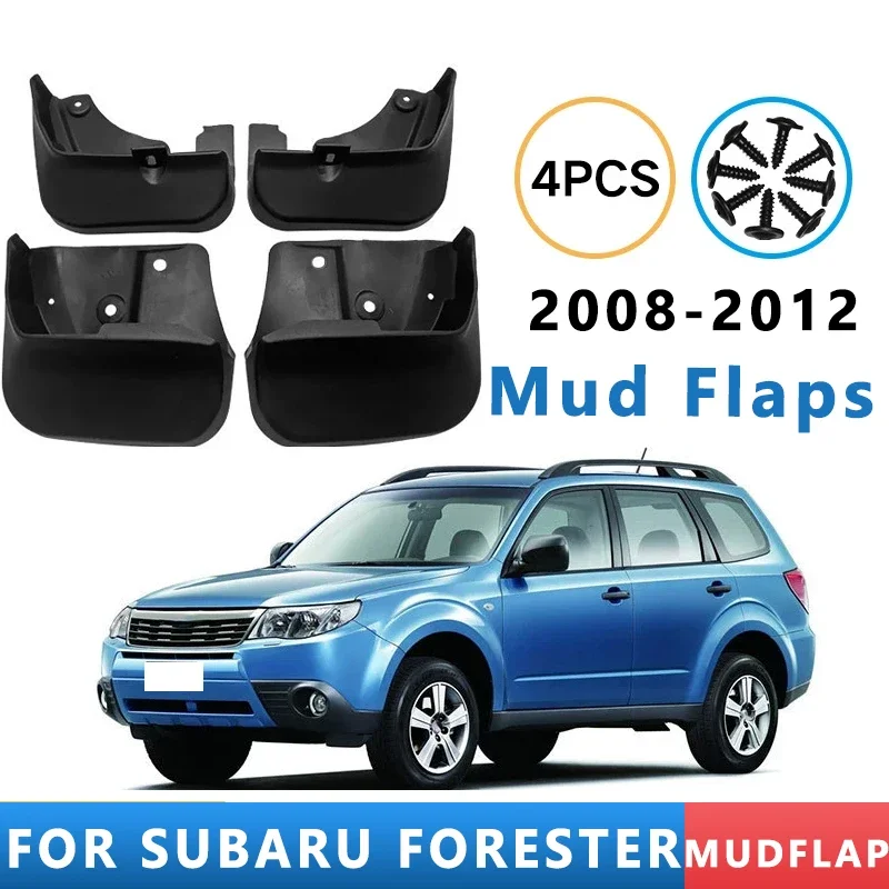 Mud Flaps Fit for SUBARU FORESTER 2008-2012 2009 2010 2011 2012 Mudguards Tire Fenders Splash Proof Accessories Wheel Guards 4ps
Mud Flaps Fit for SUBARU FORESTER 2008-2012 2009 2010 2011 2012 Mudguards Tire Fenders Splash Proof Accessories Wheel Guards 4ps