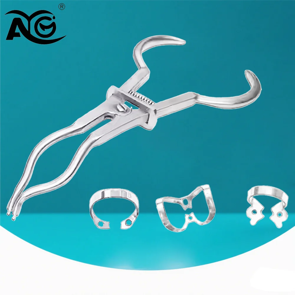 AG Dental Rubber Dam Clamp Forceps 1Pcs Stainless Steel Separating Orthodontic Plier Endodontic Punch Pliers
AG Dental Rubber Dam Clamp Forceps 1Pcs Stainless Steel Separating Orthodontic Plier Endodontic Punch Pliers