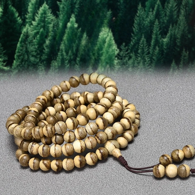Kalimantan Old Material Agarwood Bracelet Natural 8mm Tiger Stripe Buddhist Prayer Beads Indonesian Prayer Beads Wooden Bracelet
Kalimantan Old Material Agarwood Bracelet Natural 8mm Tiger Stripe Buddhist Prayer Beads Indonesian Prayer Beads Wooden Bracelet