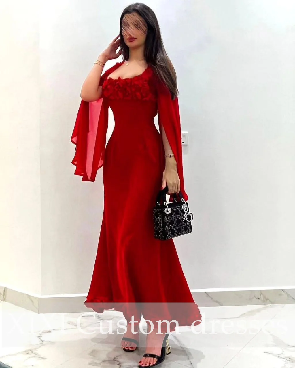 XIXI فساتين سهرة Wedding Party Dress A-Line Square Neckline Zipper Up Hand-Made Flowers Luxury Evening Dresses 2024 Formal Occa
XIXI فساتين سهرة Wedding Party Dress A-Line Square Neckline Zipper Up Hand-Made Flowers Luxury Evening Dresses 2024 Formal Occa