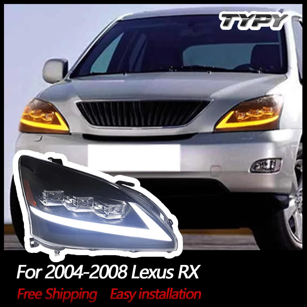 TYPY New LED Headlight Upgrade Modified Full Head Lamp For Lexus RX 2004-2008 Turn Signals Daytime Running Lights
TYPY New LED Headlight Upgrade Modified Full Head Lamp For Lexus RX 2004-2008 Turn Signals Daytime Running Lights