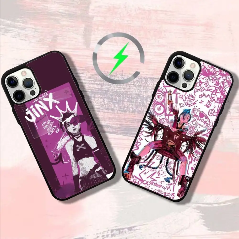 Game J-Jinx A-Arcane Phone Case For iPhone 16,15,14,13,12,11,Pro,Max,Plus,Mini,SE4,E Magnetic Magsafe Wireless Charging
Game J-Jinx A-Arcane Phone Case For iPhone 16,15,14,13,12,11,Pro,Max,Plus,Mini,SE4,E Magnetic Magsafe Wireless Charging