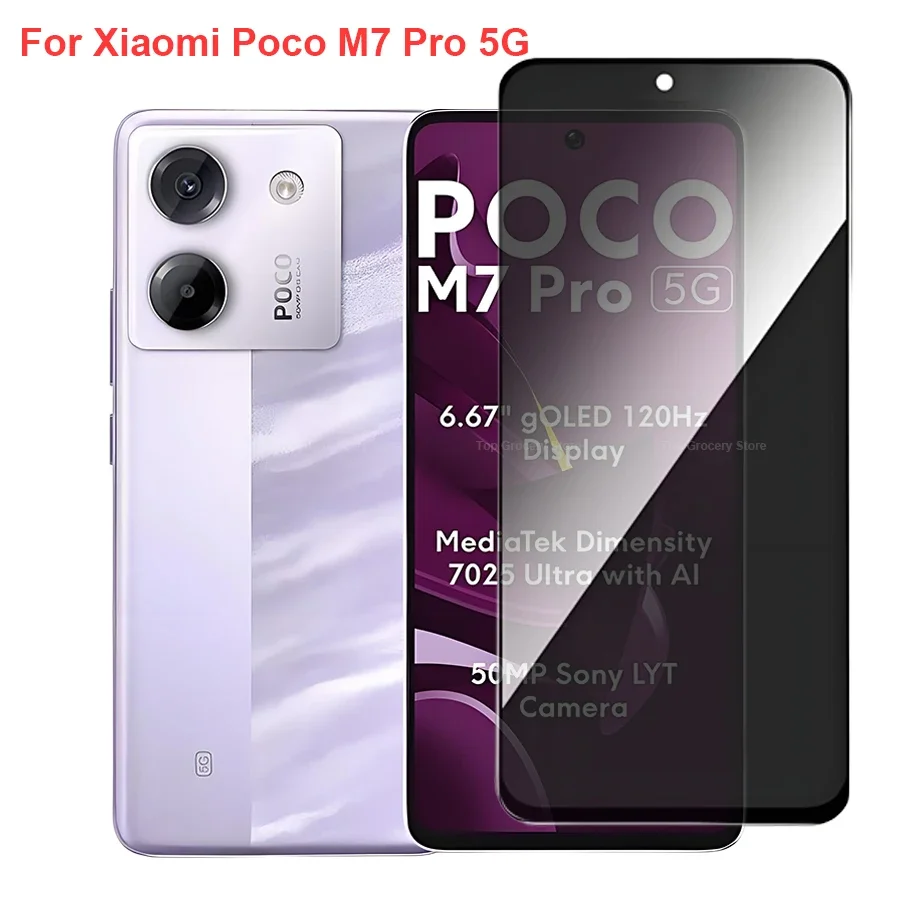 9H Anti Spy Privacy Tempered Glass for Xiaomi Poco X8 Pro Max M8 F8 Pro M F X 8 7 6 5 4 3 Ultra Pro Screen Protector Film 1-3pcs
9H Anti Spy Privacy Tempered Glass for Xiaomi Poco X8 Pro Max M8 F8 Pro M F X 8 7 6 5 4 3 Ultra Pro Screen Protector Film 1-3pcs