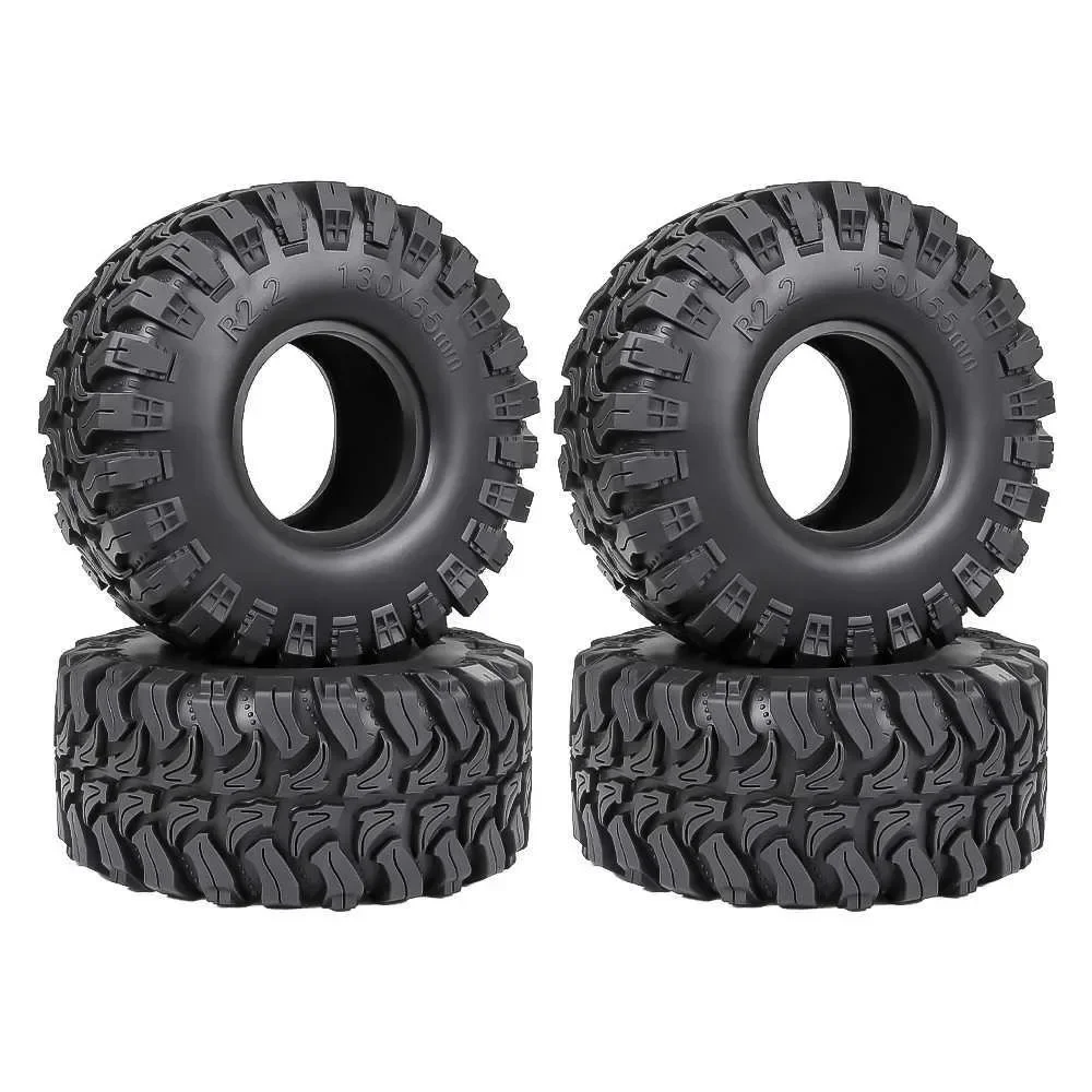 2.2''130MM*55MM Crawler Rubber Tires for 2.2'' Beadlock Wheels 1/8 Crawler Car YIKONG CROSSRC H8H
2.2''130MM*55MM Crawler Rubber Tires for 2.2'' Beadlock Wheels 1/8 Crawler Car YIKONG CROSSRC H8H