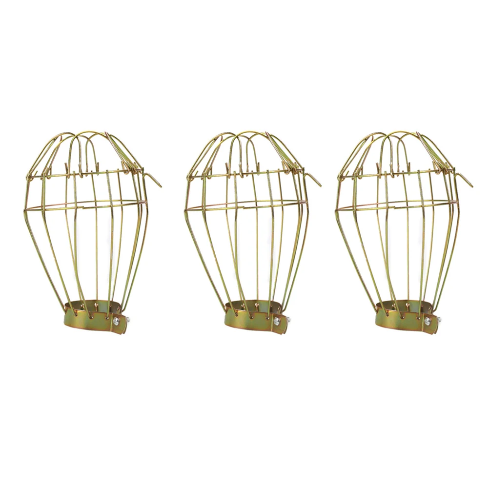 3 Pcs Anti-Scald Cover for Reptile Heater Guard Handwoven Mini Iron Lampshade High Strength Heat Dissipation Suitable Ceramic
3 Pcs Anti-Scald Cover for Reptile Heater Guard Handwoven Mini Iron Lampshade High Strength Heat Dissipation Suitable Ceramic