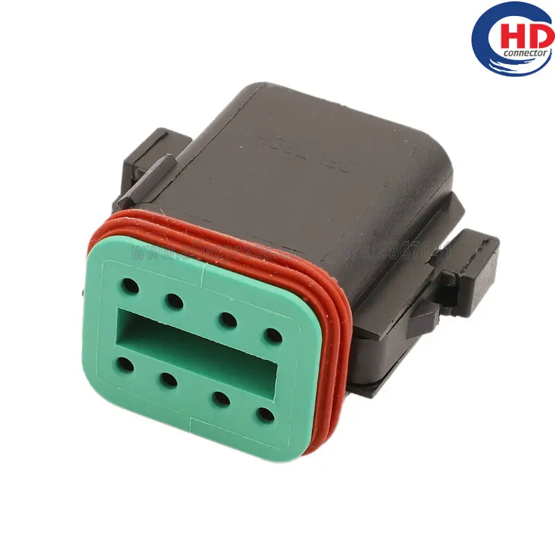 8pin auto waterproof electric plastic wire harness connector DT06-08SA-EP07 DT04-08PA-E004
8pin auto waterproof electric plastic wire harness connector DT06-08SA-EP07 DT04-08PA-E004