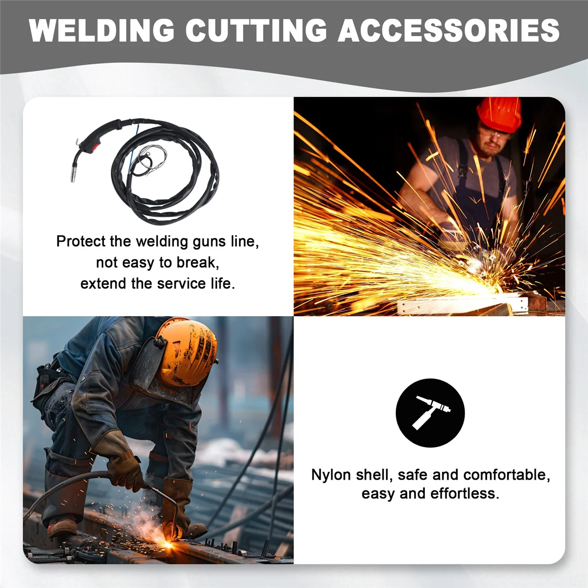 ABKM Mig Mag Welding MAChine/Equipment AccESSories Binzel 14Ak Welding TorCH for Mig Mag Welding Equipment with 4M Cable
ABKM Mig Mag Welding MAChine/Equipment AccESSories Binzel 14Ak Welding TorCH for Mig Mag Welding Equipment with 4M Cable