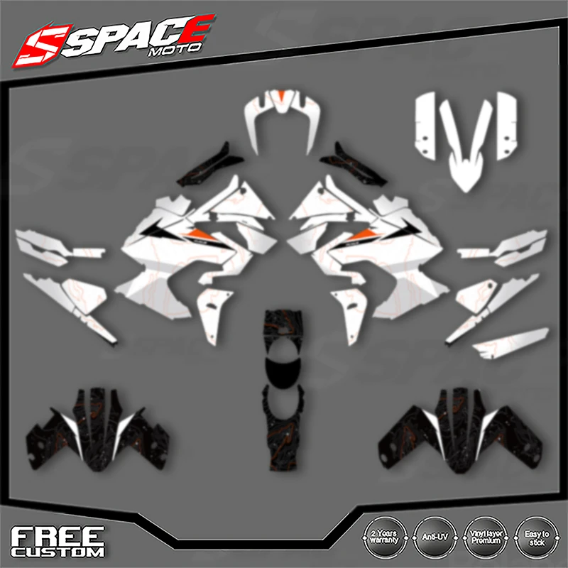 SPACE Custom Motorcycle Graphics For KTM 2021 2022 2023 ADV 790 1290 R S Decal Stickers Kits 004
SPACE Custom Motorcycle Graphics For KTM 2021 2022 2023 ADV 790 1290 R S Decal Stickers Kits 004
