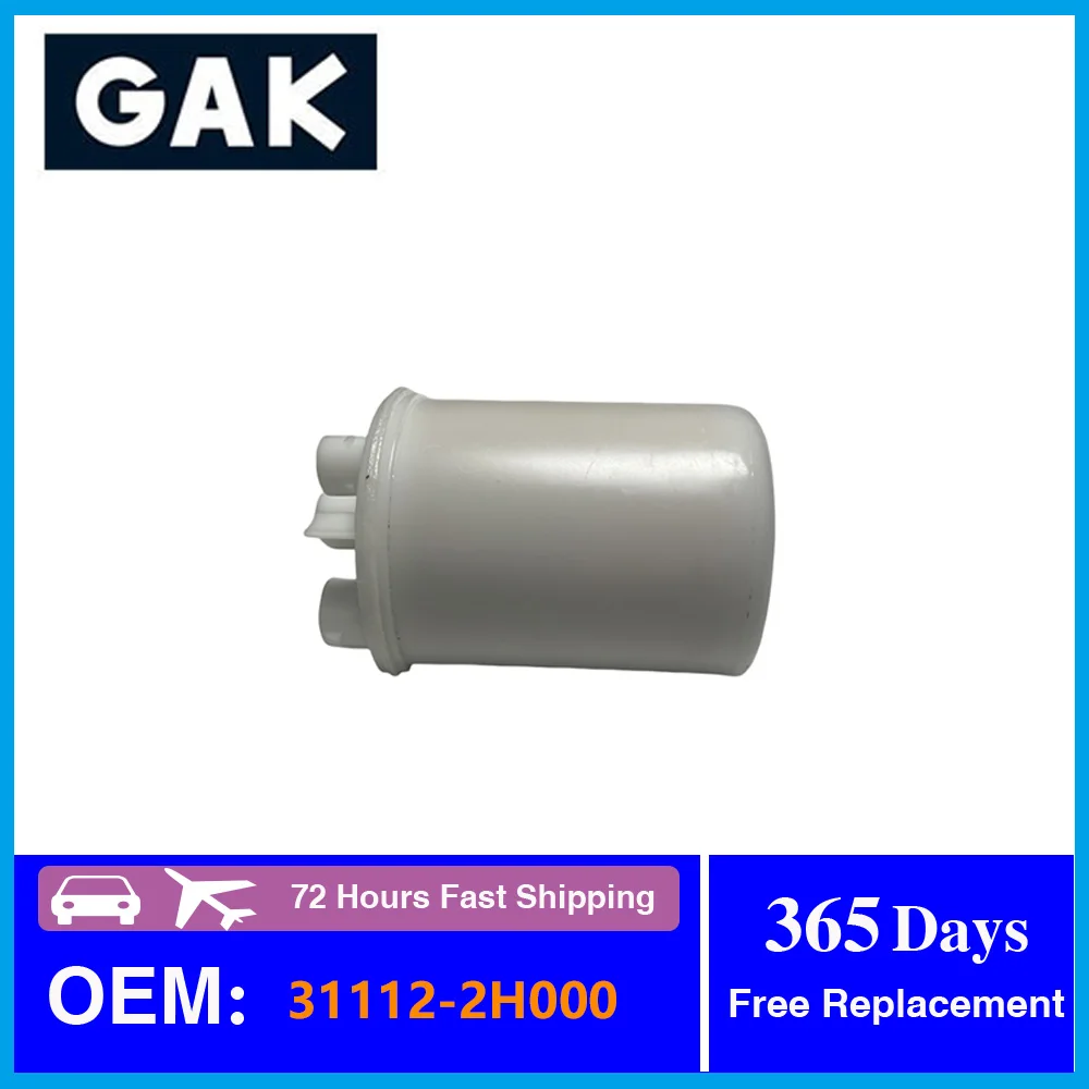 GAK Fuel Filter 31112-2H000 311122H000 For Hyundai Elantra i30 Kia Carens Forte Car Replacement Parts
GAK Fuel Filter 31112-2H000 311122H000 For Hyundai Elantra i30 Kia Carens Forte Car Replacement Parts
