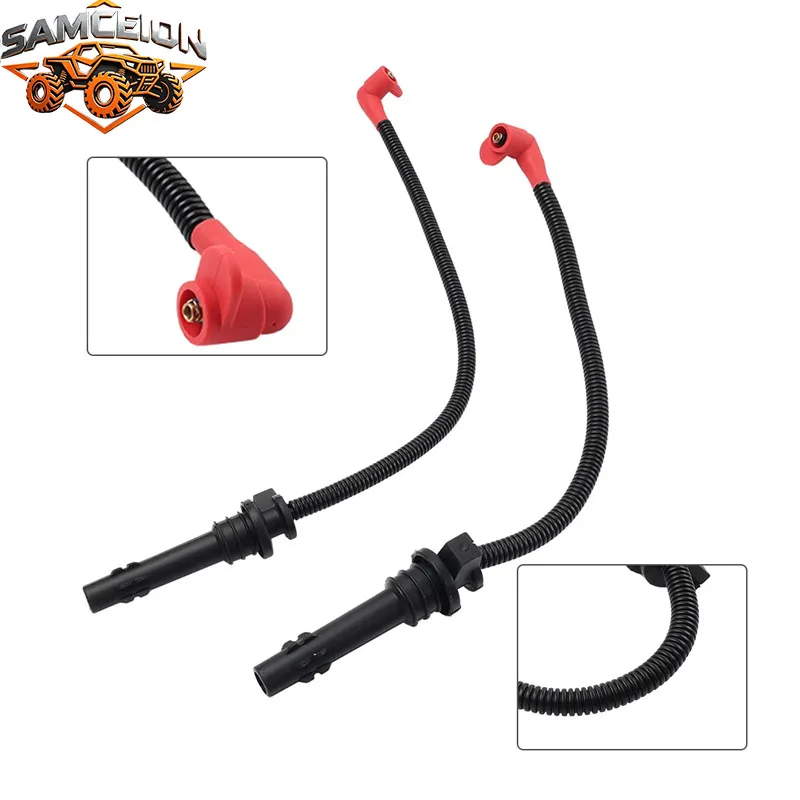 Ignition Coil Spark Plug Caps & Wires (SET) for Polaris RZR XP 4 XP 4 1000 Turbo 1000 Trail 900 1000 ACE 900 P/N:4014295 4014296
Ignition Coil Spark Plug Caps & Wires (SET) for Polaris RZR XP 4 XP 4 1000 Turbo 1000 Trail 900 1000 ACE 900 P/N:4014295 4014296