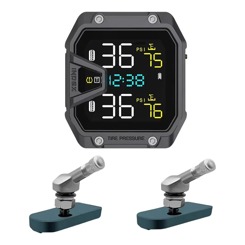 Motorcycle Tire Pressure Monitoring System Motorcycle Wireless Tire Pressure Monitor With 2 Sensors
Motorcycle Tire Pressure Monitoring System Motorcycle Wireless Tire Pressure Monitor With 2 Sensors